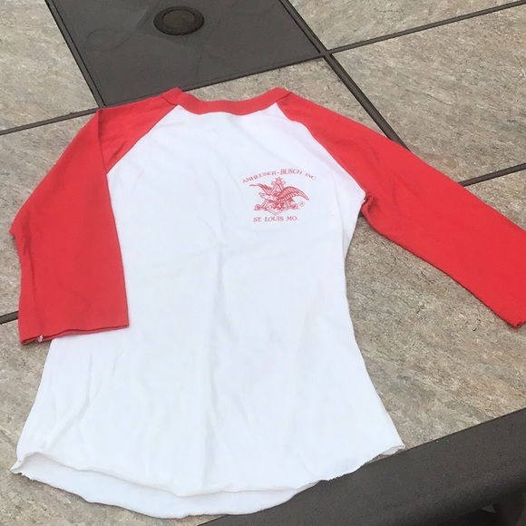 Vintage Anheuser Busch raglan tee - Picture 2 of 6